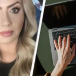 Woman Fired Keystroke Technology